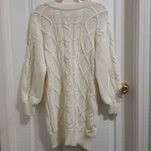 Express Super Oversized Cable Knit Sweater